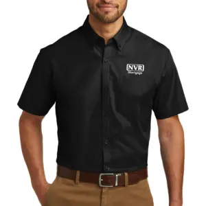 NVR Mortgage - Port Authority Short Sleeve Carefree Poplin Shirt