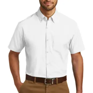 Heartland Homes - Port Authority Short Sleeve Carefree Poplin Shirt