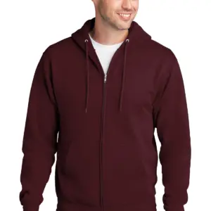 Heartland Homes - Port & Company Men's Core Fleece Full-Zip Hooded Sweatshirt