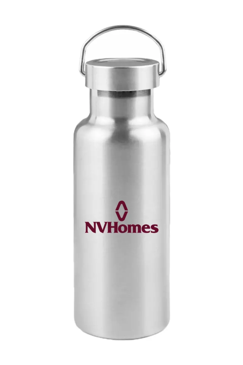 NVHomes - 17 Oz. Stainless Steel Canteen Water Bottles