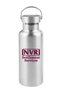 NVR Settlement Services - 17 Oz. Stainless Steel Canteen Water Bottles