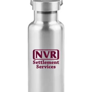 NVR Settlement Services - 17 Oz. Stainless Steel Canteen Water Bottles