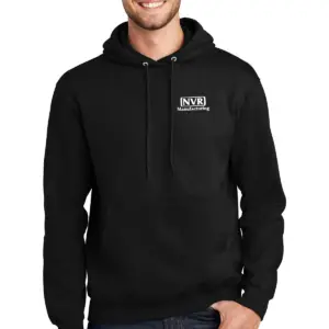 NVR Manufacturing - Port & Company Men's Essential Fleece Pullover Hooded Sweatshirt