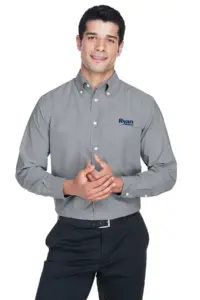 Ryan Homes - Harriton Men's Long-Sleeve Oxford with Stain-Release