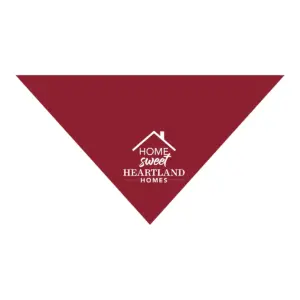 heartlandhomes dog bandana burgundy