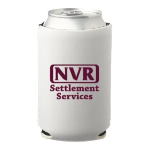 NVR Settlement Services - Premium Neoprene Collapsible Can Cooler