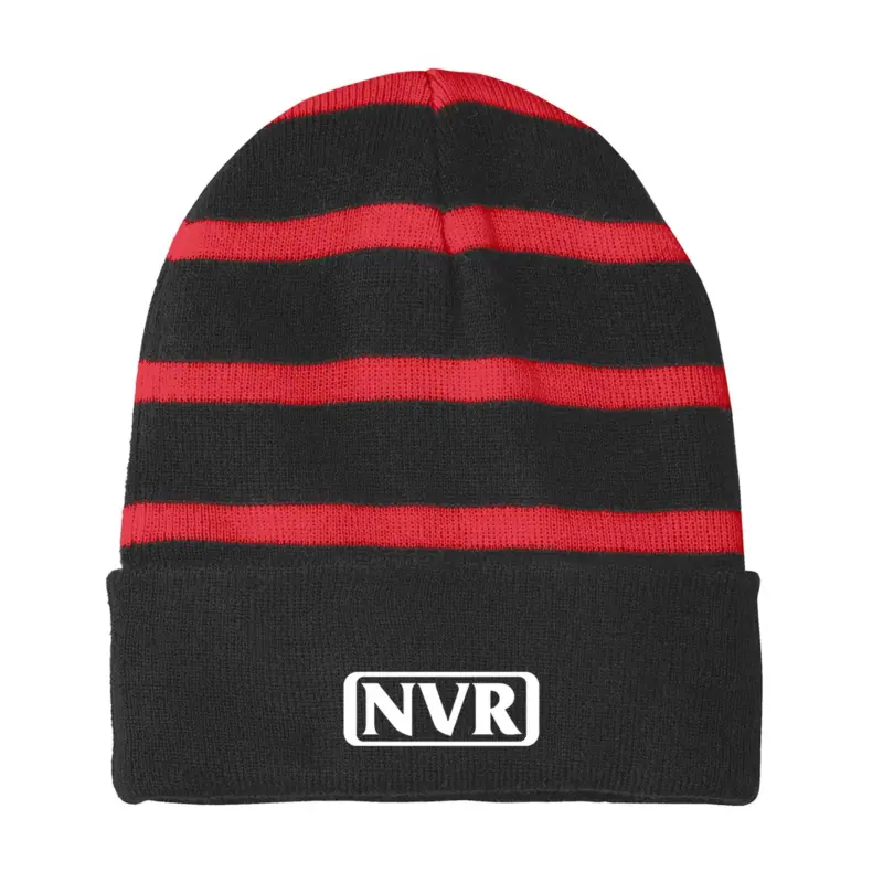NVR Inc - Embroidered Sport-Tek Striped Beanie w/Solid Band
