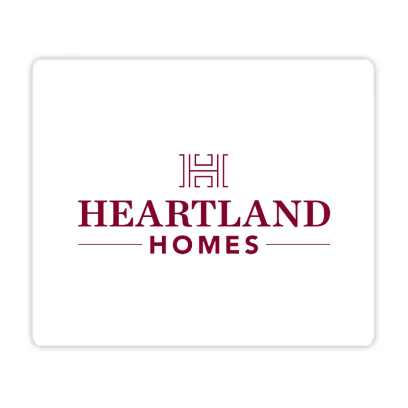 Heartland Homes - Large Rectangle Full Color Mouse Pads (9.25""x7.75""x0.625)
