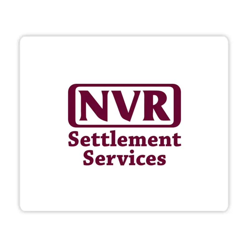 NVR Settlement Services - Large Rectangle Full Color Mouse Pads (9.25""x7.75""x0.625)