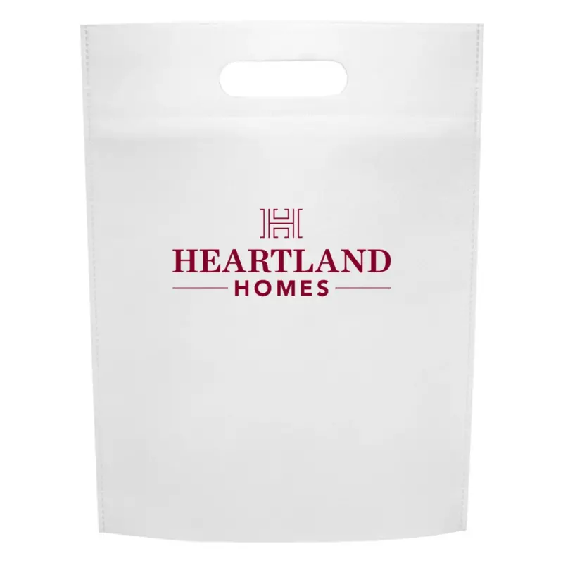 Heartland Homes - Non-Woven Exhibition Tote Bags (11""x14"")