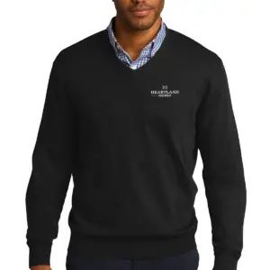Heartland Homes - Port Authority Men's V-Neck Sweater