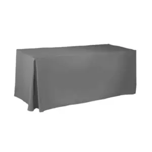 NVR Mortgage - 6' Fitted Dye Sub Tablecloth (Non Fitted) White