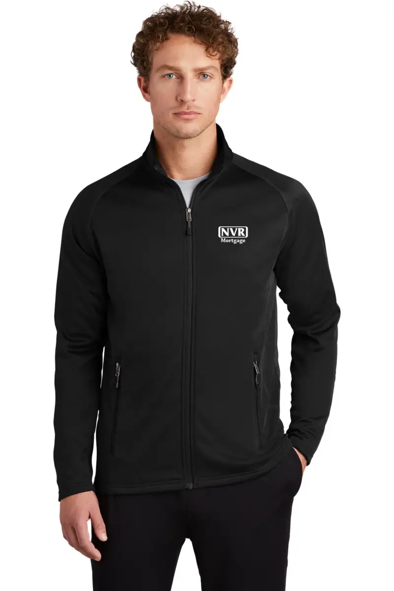 NVR Mortgage - Eddie Bauer Men's Smooth Fleece Base Layer Full-Zip