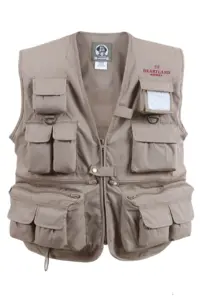 Heartland Homes - Uncle Milty's Khaki Travel Vest Min 12 pcs