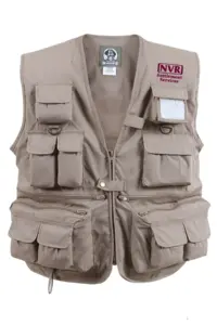 NVR Settlement Services - Uncle Milty's Khaki Travel Vest Min 12 pcs
