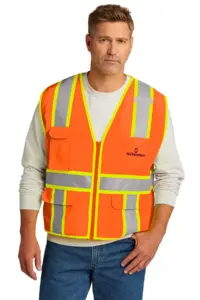 NVHomes - CornerStone ANSI 107 Class 2 Surveyor Zippered Two-Tone Vest