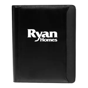 Ryan Homes - Textured Accent Zippered Portfolios (10.25""x12.5"")