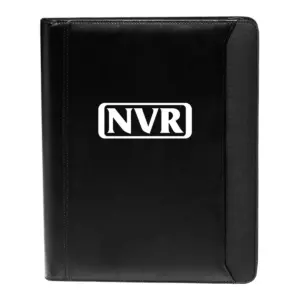 NVR Inc - Textured Accent Zippered Portfolios (10.25""x12.5"")