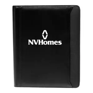 NVHomes - Textured Accent Zippered Portfolios (10.25""x12.5"")