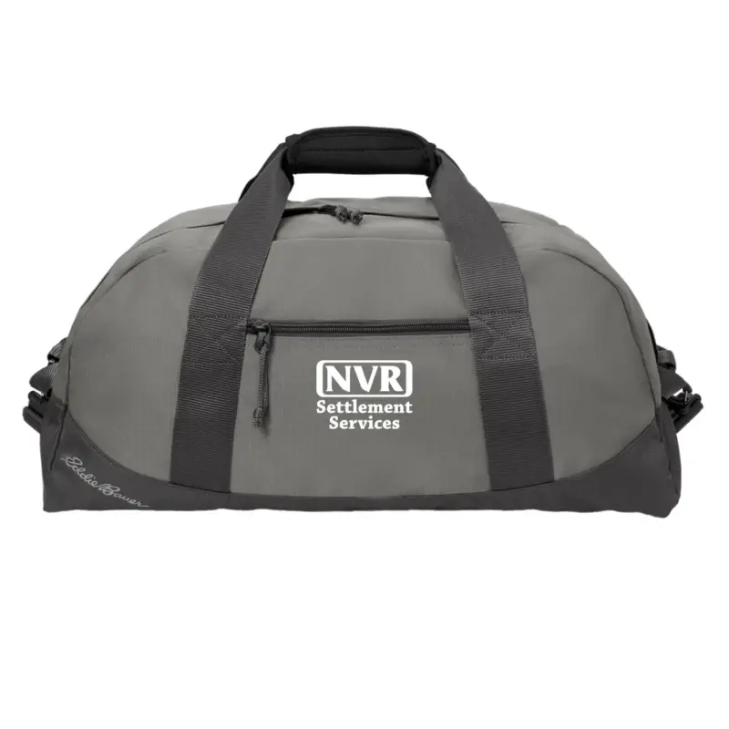 NVR Settlement Services - Eddie Bauer Medium Ripstop Duffel Bag
