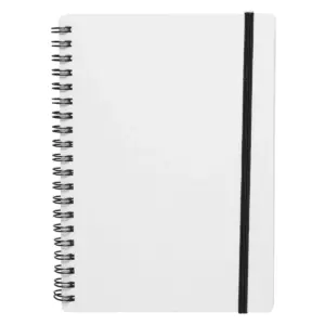 NVR Mortgage - White Spiral Notebook w/ Colored Accents