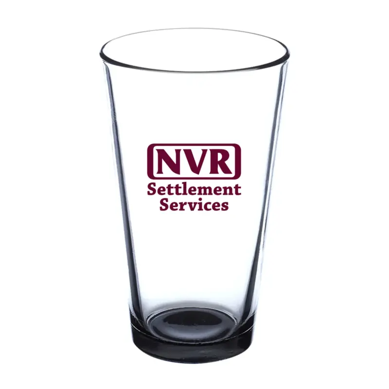 NVR Settlement Services - 16 oz. Imported Pint Glasses