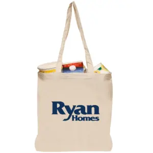 Ryan Homes - Natural Cotton Fiber Tote Bags (14.5""x16"")