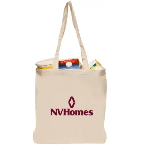 NVHomes - Natural Cotton Fiber Tote Bags (14.5""x16"")