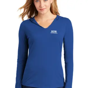NVR Manufacturing - District Ladies Perfect Tri Long Sleeve Hoodie