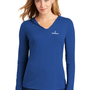 NVHomes - District Ladies Perfect Tri Long Sleeve Hoodie