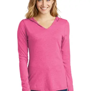 NVR Settlement Services - District Ladies Perfect Tri Long Sleeve Hoodie