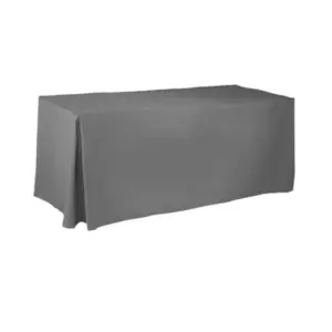 NVR Mortgage - 8' Dye Sub Tablecloth (Non Fitted) White
