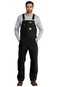 NVR Manufacturing - Carhartt Duck Unlined Bib Overalls