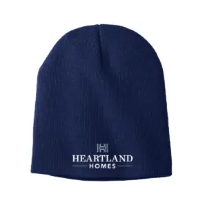 Heartland Homes - Embroidered Port & Company Knit Skull Cap