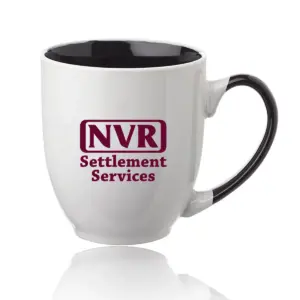 NVR Settlement Services - 16 Oz. Miami Two-Tone Bistro Mugs
