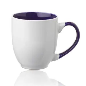 NVR Manufacturing - 16 Oz. Miami Two-Tone Bistro Mugs