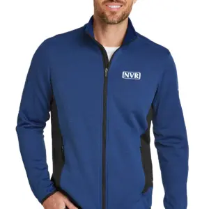 NVR Inc - Eddie Bauer Men's Full-Zip Heather Stretch Fleece Jacket