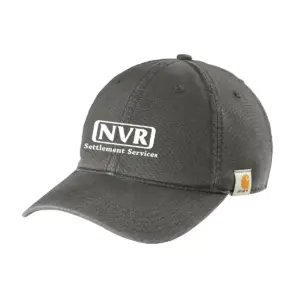 NVR Settlement Services - Embroidered Carhartt Cotton Canvas Cap (Min 12 pcs)