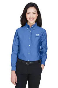 NVR Manufacturing - ULTRACLUB Ladies Classic Wrinkle-Resistant Long-Sleeve Oxford