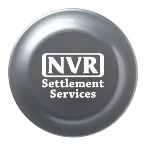 NVR Settlement Services - 9.25 In. Solid Color Flying Discs