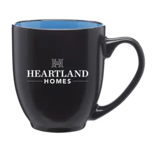Heartland Homes - 16 Oz. Bistro Two-Tone Ceramic Mugs