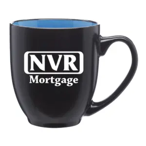 NVR Mortgage - 16 Oz. Bistro Two-Tone Ceramic Mugs