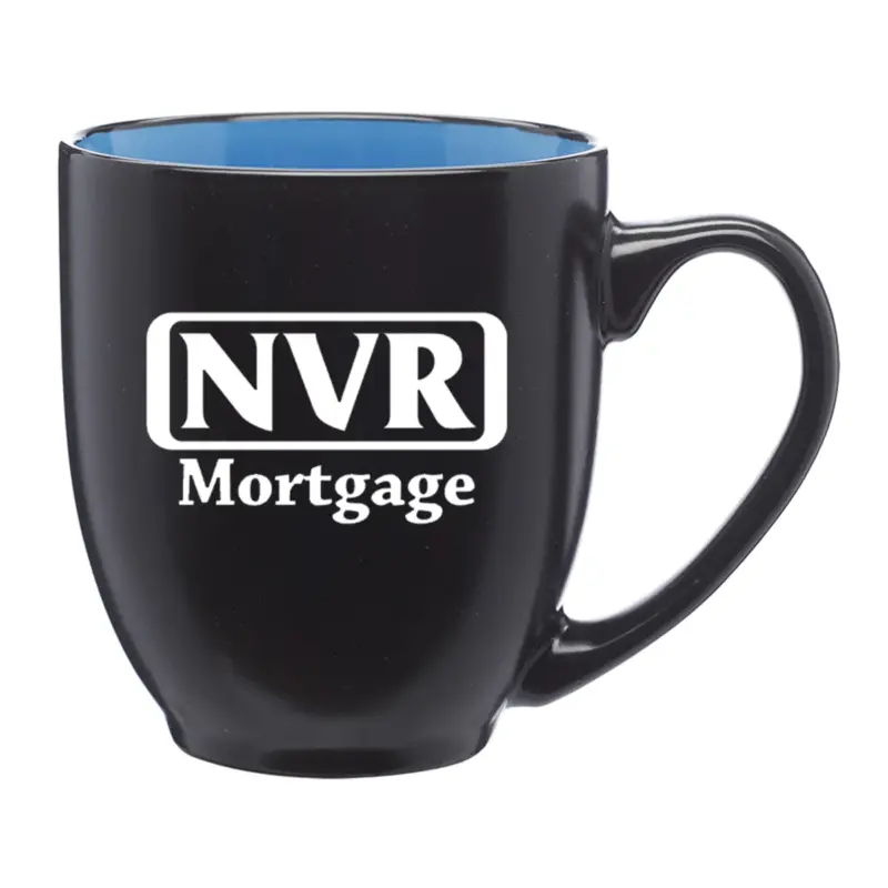NVR Mortgage - 16 Oz. Bistro Two-Tone Ceramic Mugs