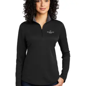 Heartland Homes - Port Authority Ladies Silk Touch Performance 1/4-Zip Shirt