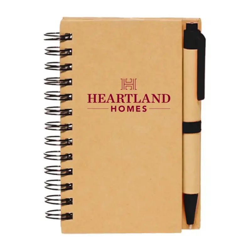 heartland homes 2.75"" x 4.75"" mini spiral notebooks