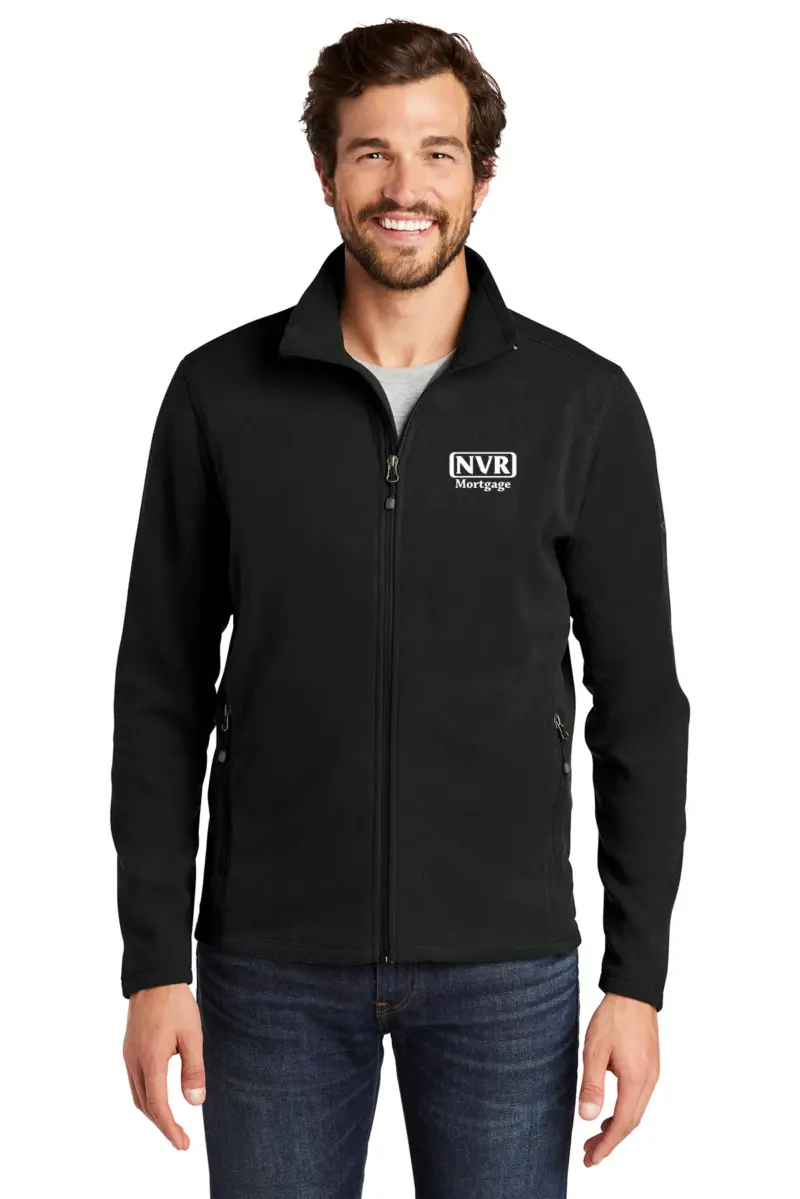 NVR Mortgage - Eddie Bauer Men's Full-Zip Microfleece Jacket