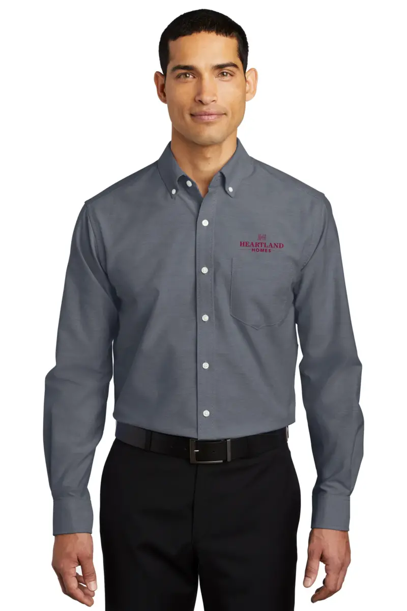 Heartland Homes - Port Authority SuperPro Oxford Shirt
