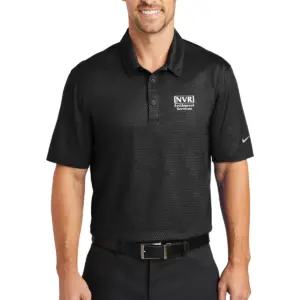 NVR Settlement Services - Nike Golf Dri-FIT Embossed Tri-Blade Polo Shirt