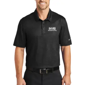 NVR Manufacturing - Nike Golf Dri-FIT Embossed Tri-Blade Polo Shirt