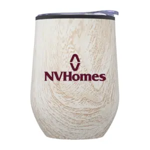 NVHomes - 12 Oz. Palmera Stemless Wine Tumbler w/Lid